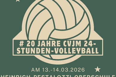 24H-Volleyball-Turnier am 13. - 14.3.